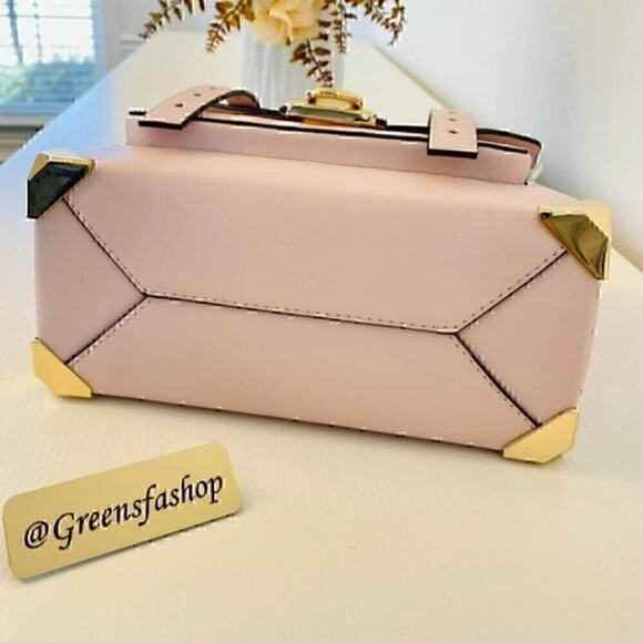 Michael Kors Purse Manhattan Satchel Crossbody bag new - Picture 7 of 11